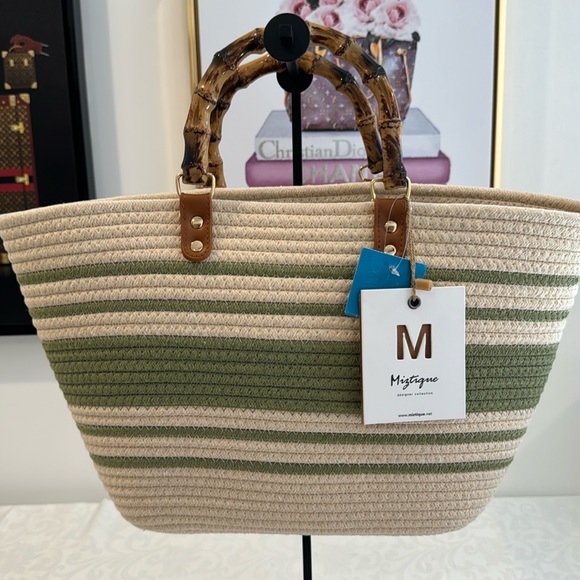 Miztique Handbags - Miztique Woven Summer Bag.